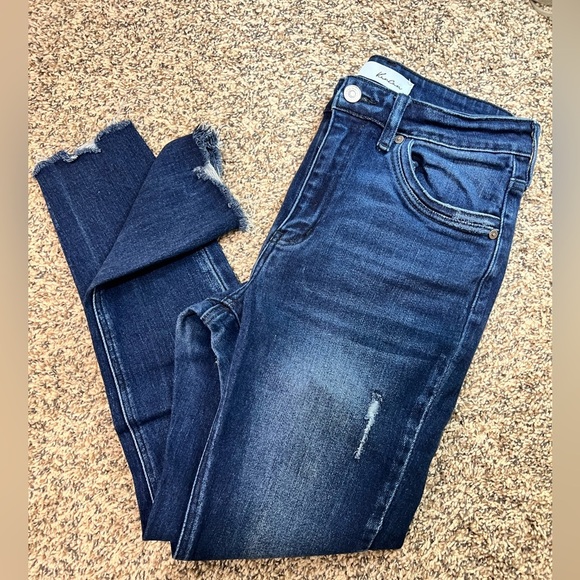 KanCan Denim - Kancan Arden High Rise Ankle Skinny Women's Medium Blue Denim Jeans size 9
